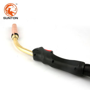 ST <span class=keywords><strong>Binzel</strong></span> MB 501D MB501 <span class=keywords><strong>Mig</strong></span> Torch Gun Cable de 5 metros refrigerado por agua con conexión de conector Euro 500A CO2 450A Gas mixto - Product Image 4