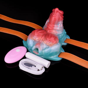 Jouets sexuels vibrants <span class=keywords><strong>pour</strong></span> femmes 2024, plaisir féminin, strap-on en silicone, godets animaux, clitoris, flirt, préliminaires <span class=keywords><strong>pour</strong></span> femmes, <span class=keywords><strong>couple</strong></span> lesbien - Product Image 3