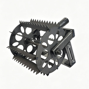 Sarchiatrice professionale a spinta con ruote |   Coltivatore Manuale da Giardino per Colture in Fila e Dissodamento del Terreno - Product Image 3