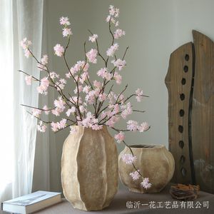 Flor Artificial de Bola de Nieve Yihua, Flor de Seda Blanca de Tallo Único, Decoración para el Hogar, Estilo Moderno y Simple, Decoración para Bodas - Product Image 2