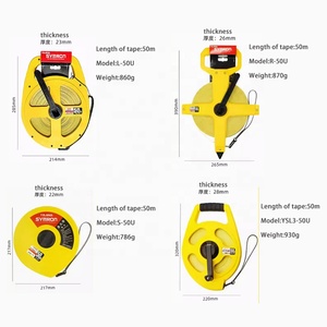 TAJIMA Engineering Hochpräzises Glasfaser-Maßband Tragbar für 20-100 Meter Messung 0,001m Genauigkeit 2 Jahre - Product Image 2