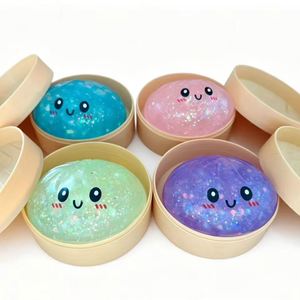 Factory Price Dumplings Steamed Bun Toy Stress Relief Toys Food With <b>Mini</b> Steamer Kit for Favor Party Supplies - Product Image 1