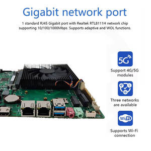 OEM ODM mini itx anakart <span class=keywords><strong>intel</strong></span> i5 1145G7 quad İşlemci çift hd-mi çift ethernet endüstriyel anakart - Product Image 3