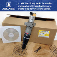 Inyector de Combustible para Motor de Excavadora JELXEL 295-1411 2951411 268-1835 2681835 387-9427 3879427 para Inyector CAT C7