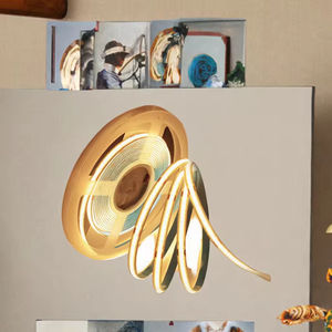 Tira de LED de alta densidad, lámpara de diodo emisor de luz de CC 12V 24V, 320 diodos emisores de luz, tira de LED COB flexible. - Product Image 6