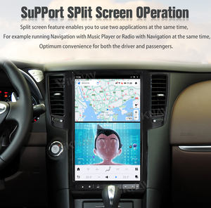 Navegación GPS para coche Android 11 para Infiniti FX35 QX70 2009-2013 último Tesla 14,4 pulgadas estéreo reproductor Multimedia para coche Unidad Principal - Product Image 4