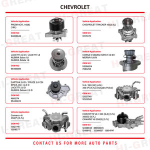 Accessoires de moteur automobile Système de refroidissement de pompe à eau 12667389 pour <span class=keywords><strong>Opel</strong></span> <span class=keywords><strong>ADAM</strong></span> - Product Image 4