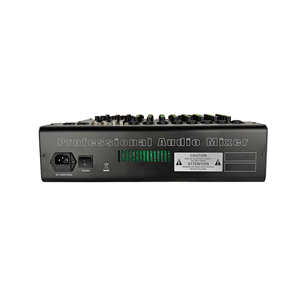 Consola Mezcladora de Audio Profesional <span class=keywords><strong>MC</strong></span>-8 de 8 Canales con USB, DSP, 99 Efectos, Bluetooth, 48V para <span class=keywords><strong>DJ</strong></span>, Escenario, KTV, Iglesia, Estudio, Sonido en Vivo - Product Image 4