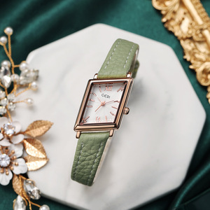 Nouvelle montre rétro en diamant de niche, compacte et étanche, montre pour femme, montre à quartz pour femme - Product Image 2