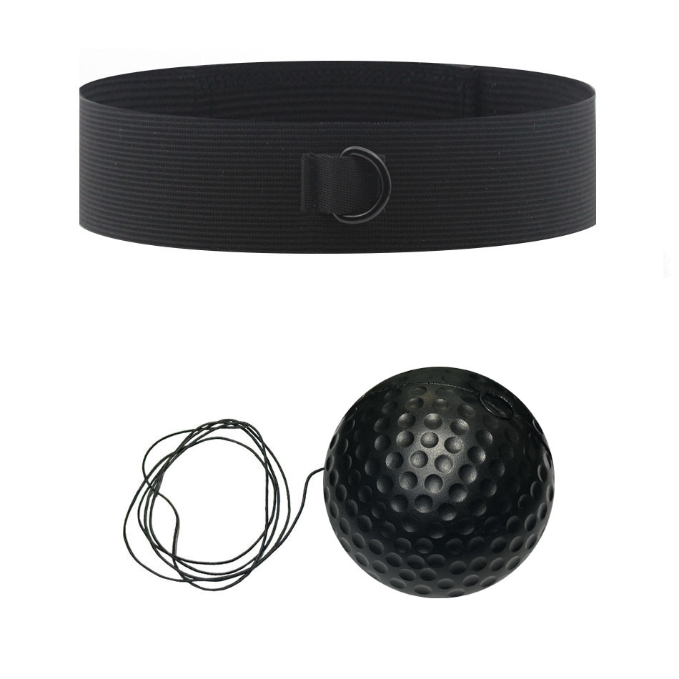 Diadema de punto con bola suave negra de 20 g
