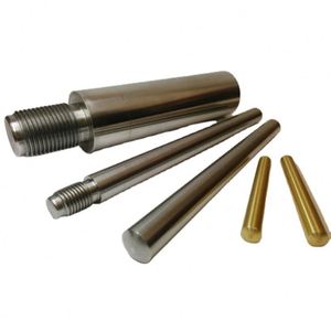 หมุดเกลียวทองแดงเครื่องจักร CNC สำหรับงานกลึงกำหนดเอง - Product Image 1
