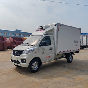 Camion frigorifique léger Foton, mini-fourgonnette congélateur, manuel, neuf, essence, pour aliments surgelés et produits laitiers, livraison urbaine en chaîne du froid - Product Image 1