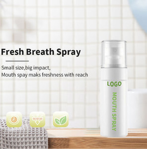 Atacado Mau Hálito Produto Tamanho de Viagem para Saúde Oral 24 Horas Duradoura Portátil Cool Mint Oral Spray Fresheners - Product Image 2