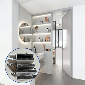 Tùy Chỉnh Thiết Kế Hiện Đại Máy Bay Cấp Khung Nhôm Không Thấm Nước Cử<span class=keywords><strong>a</strong></span>-Tích Hợp Tủ Nhôm Hồ Sơ Phụ Kiện - Product Image 2