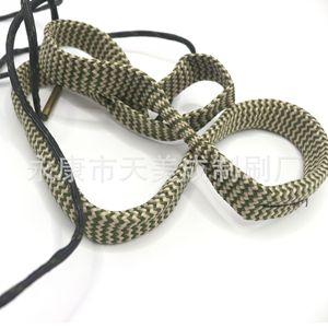 Copper Wire <b>Brush</b> For Cleaning And Rust Removal 0.5mm Bristle Thickness Hardware Tool <b>Brush</b> With Rope Handle - Product Image 5