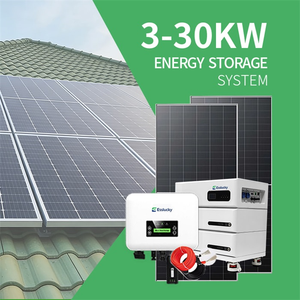 Şebeke Dışı Hibrit Güneş Enerjisi Depolama Sistemi 10kW 15kW Konut Tipi Güç Bataryası IP65 İstiflenebilir Komple Set - Product Image 1