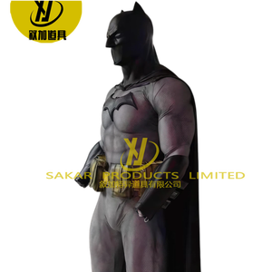 Disfraz de Personaje de Película de <span class=keywords><strong>Cosplay</strong></span> Personalizado de <span class=keywords><strong>Batman</strong></span>, Colección Completa, Disfraz para Eventos y Actuaciones - Product Image 2