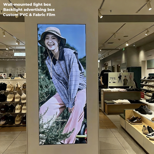 PANGUI Matériel Industriel – Boîtes lumineuses encastrées à LED avec éclairage arrière en tissu pour la publicité dans les centres commerciaux - Product Image 1