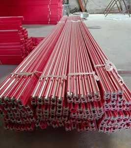 Pont roulant électrique à poutre simple en état neuf pour la construction, doté d'un moteur, d'une pompe à engrenages et d'un PLC - Product Image 2