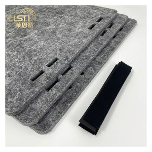 Divisor de Escritorio Acústico de Poliéster Absorbente de Sonido, Plegable, con Instalación de Velcro - Product Image 2