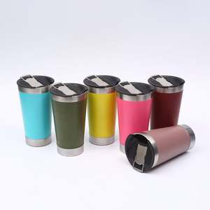 Mugs sportifs promotionnels en gros, gobelets isothermes portables de 14 oz pour voiture avec ouvre-bouteille, tasses à café et à bière - Product Image 6