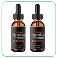 Compléments Ausreson : Gouttes de Probiotiques et d'Enzymes Digestives Végétaliennes pour le Soutien de la Digestion – Boisson Biologique Liquide