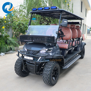 Voitures électriques tout-terrain 6 places, voiture de club de tourisme, batterie au lithium 72V, buggy de golf - Product Image 6