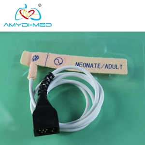Cables médicos para Nonin Sensor Spo2 desechable Suministro de atención médica para Nonin DB9 7Pin Neonato Adulto Desechable SpO2 Cables - Product Image 1