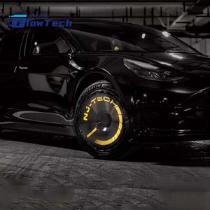 FlowTech Oferta Destacada: Tapacubos de ABS de Alta Calidad para Tesla Model Y L Long Wheelbase 6 Asientos 19" 2025+ – Protección Completa de Llanta - Product Image 6