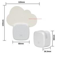 Piège à insectes en forme de nuage collant écologique pour la maison, lampe anti-moustiques électronique