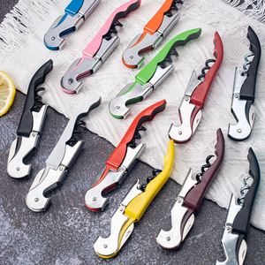 Tire-bouchon multifonction personnalisé avec logo, ouvre-bouteille de vin en acier inoxydable, couteau hippocampe, ouvre-bouteille de bière professionnel pour la cuisine, vente en gros - Product Image 2