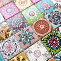 Mosaïque murale en marbre de luxe moderne, style marocain, carrelage pour mur de salle de bain, crédence de cuisine, salon, villa, hôtel, décoration