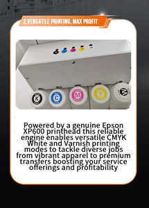 공장 직영 다중 소재 A3 30cm UV DTF 프린터 (휴대폰 케이스, 나무, 유리병, 스티커 인쇄용) - Product Image 6