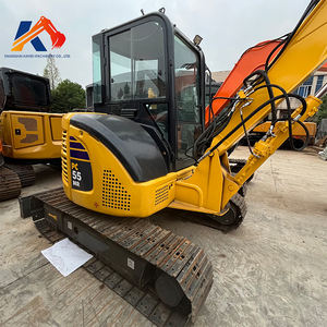 Excavadora Pequeña Usada Komatsu PC55MR de Segunda Mano, Excavadora de 5 Toneladas al Mejor Precio, Mini Excavadora Usada Original Komatsu PC55MR - Product Image 1