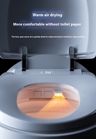 Nouvelle Conception 2026 – Toilette Intelligente Intégrée en Céramique, Forme Œuf, Couleurs Personnalisables, Contrôle Sonore et Musical, Automatique et Intelligente