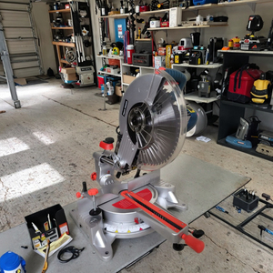 TOLHIT motore a induzione alluminio/taglio del legno <span class=keywords><strong>troncatrice</strong></span> scorrevole <span class=keywords><strong>professionale</strong></span> seghe per legno industriali elettriche 12 pollici 305mm a basso rumore - Product Image 3