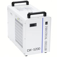 Prix usine 110V/220V refroidisseur d'eau industriel refroidi par air Machine CW 5200 compresseur de refroidissement de pompe à moteur petit Tube Laser CO2