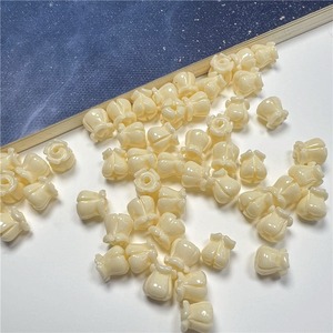 6*7mm couronne fleur perle dégradé violet perle coquille résine fleur de lys perle fleur lavande perles hawaïennes - Product Image 4