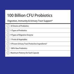 Suplemento Herbal Personalizado con Probióticos para Mujeres en Cápsulas con Prebióticos, Ayuda a Apoyar la Flora Intestinal - Product Image 2