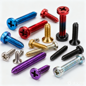 Tornillo de cabeza platónica de titanio de 12 mm, tornillo de máquina de acero inoxidable con rosca fina M3, estilo colorido para coche, estilo aluminio. - Product Image 6
