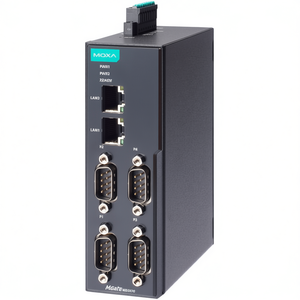 Passerelle Ethernet Moxa MGate MB3470-G2-T avec 4 ports série et double LAN pour le réseau industriel - Product Image 2