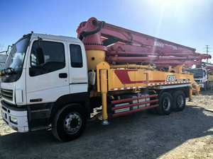 מוכן ספינה סין בשימוש הבנייה putzmeister cfa sany 36m משאית רכוב משאבת בטון מחיר משאית למכירה - Product Image 3