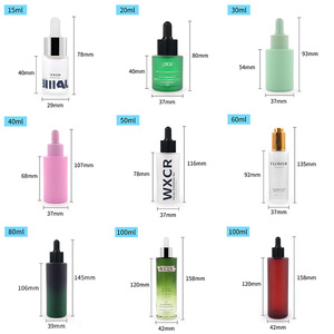 Envase Cosmético de Vidrio Ámbar con Tapa Cuentagotas Dorada de 100 ml, Botella de Vidrio con Cuentagotas y Logotipo Personalizado de Lujo - Product Image 3