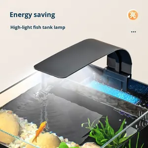 <span class=keywords><strong>Acquario</strong></span> in vetro ultra trasparente con filtro posteriore, a bassa frequenza di cambio <span class=keywords><strong>acqua</strong></span>, per <span class=keywords><strong>tartarughe</strong></span>, ideale per soggiorno e uso desktop, 2 anni di garanzia - Product Image 3