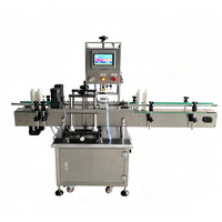 Máquina Tapadora de Tapas de Rosca de Plástico Ajustable, Atornillador Eléctrico de Tapas para Envases de Líquidos