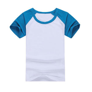 Camisetas de Algodón para Niños, Camisetas con Logotipo Personalizado, Camiseta de Manga Corta Lisa para Niños - Product Image 4