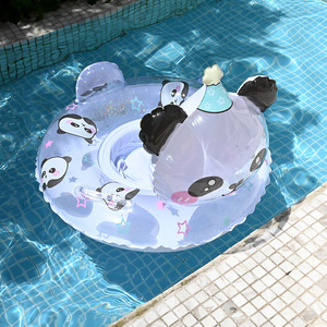 Children Panda Inflatable Swimming <b>Ring</b> Cartoon Design For Kids Swimming Pool Use - Product Image 5