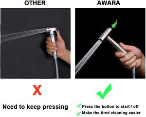 Ручной биде для туалета из нержавеющей стали - Product Image 5