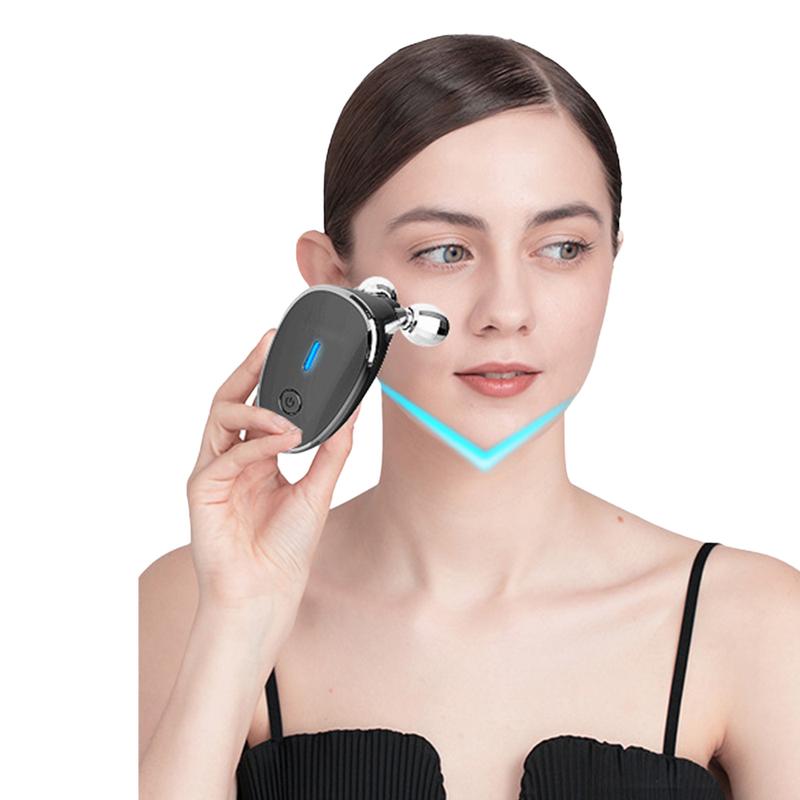 Rechargeable Facial Massage Roller Device Dual