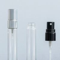 Flacons de parfum vides en gros 2ml 3ml 5ml 10ml Mini atomiseurs en verre avec capuchons noir, or, argent, plusieurs tailles, rechargeables